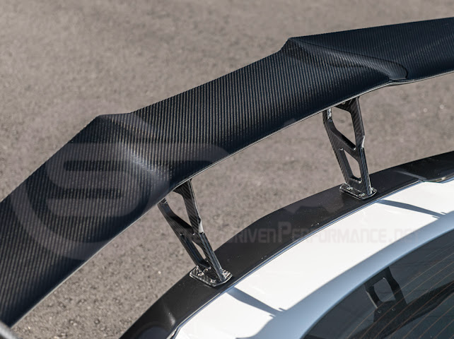 2014-2019 CHEVROLET CORVETTE C7 | ZR1 ZTK CONVERSION PACKAGE REAR SPOILER HIGH WING WITH WING RISER